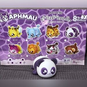 Aphmau MeeMeows Squishy Mystery Figure Safari Panda Cat New Easter